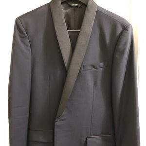 Paul Smith Dark Navy Shawl Collar 2 piece Suit 44R